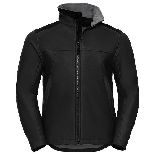 Russell Europe Workwear Softshell Jacket Black